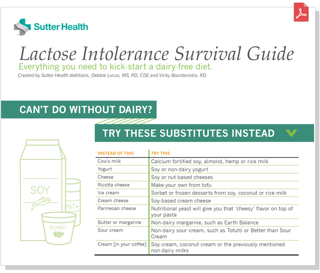 Lactose Intolerant Survival Guide