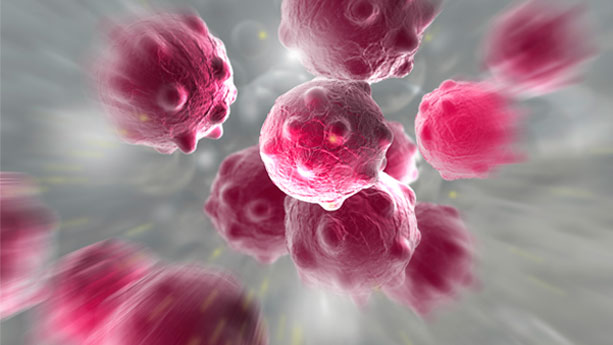 Cancer cells graphic
