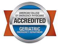 American College of Emergency Physicians - Accredited Geriatric Emergency Department