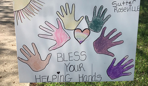 Bless your helping hands